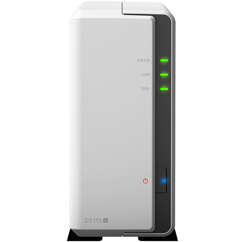  群晖（Synology）DS115j 经典单盘位NAS网络存储服务器（无内置硬盘）